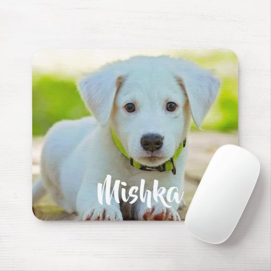 Persoonlijke aangepaste petfoto muismat (Met muis)