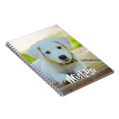 Persoonlijke aangepaste petfoto notitieboek (Rechterzijde)
