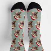 Persoonlijke Aangepaste Pitbull Kerst Sokken (Top)