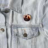 Persoonlijke Aangepaste Strand Bestemming Trouwdag Ronde Button 3,2 Cm (In situ)
