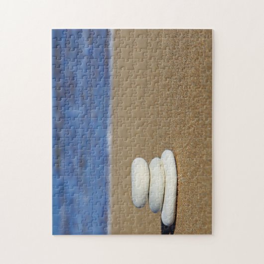 Persoonlijke aangepaste strandfoto legpuzzel (Verticaal)