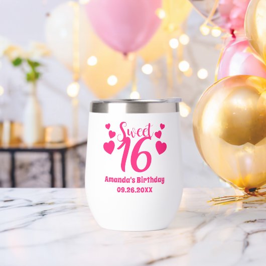 Persoonlijke Aangepaste Sweet 16 Verjaardagsfeest (Vrijgezellenfeest)