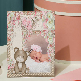 Persoonlijke Aankondiging van onze nieuwe baby