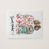 Persoonlijke aanval? Puzzle Dk Bl Bun Bride Br Bun Legpuzzel (Horizontaal)