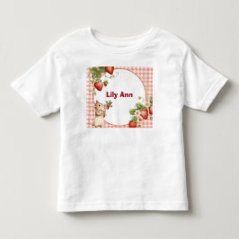 Persoonlijke aardbei en kleine muis dreumes T-shir Kinder Shirts