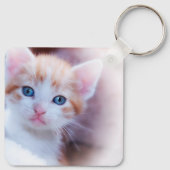 Persoonlijke aardbei Grafisch Sleutelhanger (Achterkant)