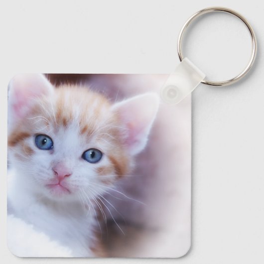 Persoonlijke  aardbei Grafisch Sleutelhanger (Achterkant)