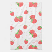 Persoonlijke aardbeien Keukenhanddoeken (Verticaal)