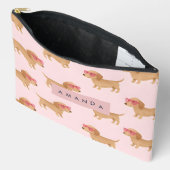 Persoonlijke Aardige Dachshund Hond Etui (Open)