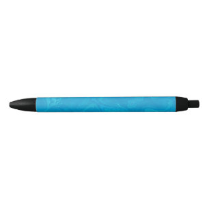Persoonlijke Abstract Blauwe Marmer Zwarte Inkt Pen