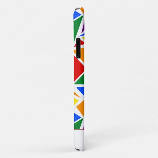 Persoonlijke Abstracte LGBTQ Rainbow Pride kleuren Case-Mate iPhone Case (Achterkant/rechts)
