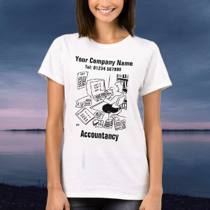 Persoonlijke accountant of kleine accountantsorgan t-shirt