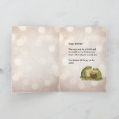 Persoonlijke achtergrond 1 Mossy the Toad Kaart (Binnen)