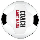 Persoonlijke achternaam coach voetbal (Gedraaid)