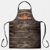Persoonlijke achtertuin Chillin' en Grillin' BBQ Schort (Voorkant)
