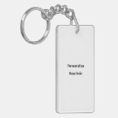 Persoonlijke Acryl Sleutelhanger (Voorkant Links)
