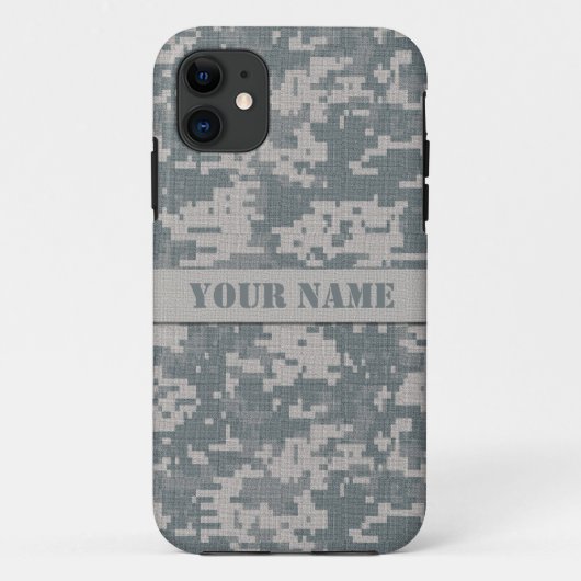 Persoonlijke ACU Camouflage iPhone 5 Xtreme Hoes (Achterkant)