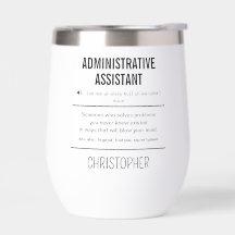 Persoonlijke administratieve assistent Grappig