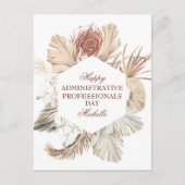 Persoonlijke Administrative Professionals Dag Briefkaart (Voorkant)