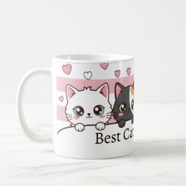 Persoonlijke Adorable Cartoon Kat Koffiekop Koffiemok