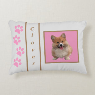 Persoonlijke Adorable Welsh Corgi Accent Kussen