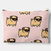 Persoonlijke Adorable Zonnebril Puggendessin Etui (Achterkant)