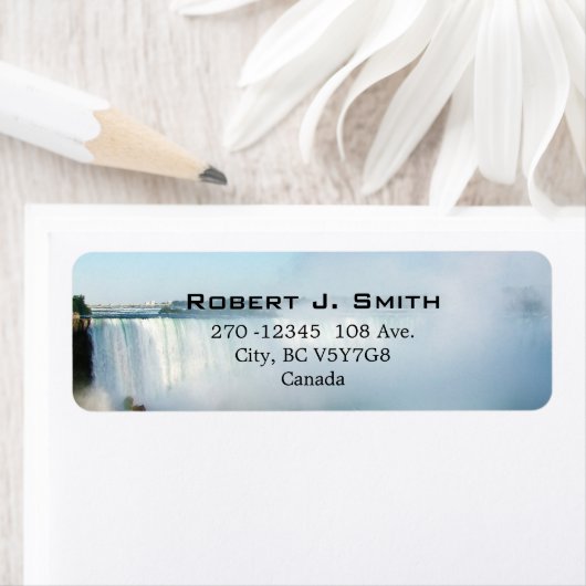 persoonlijke adresetiketten etiket (Insitu)