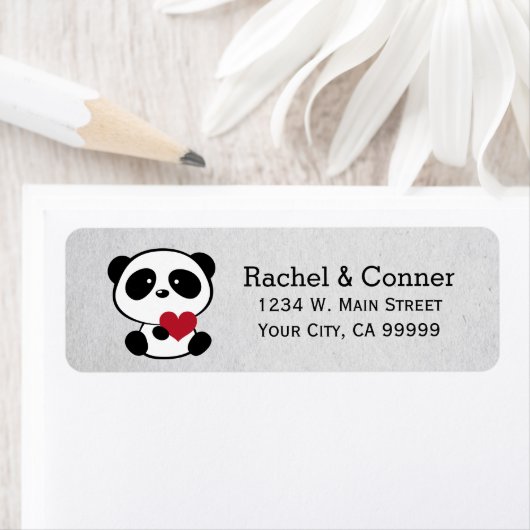 Persoonlijke Adresetiketten van het liefdeshuwelij Etiket (Insitu)