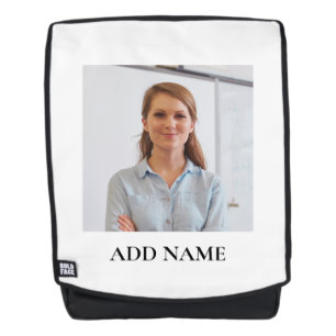 Persoonlijke afbeelding & naam crossbody tas Stijl