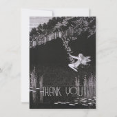  persoonlijke afbeelding, Retro Bedankkaart (Voorkant)