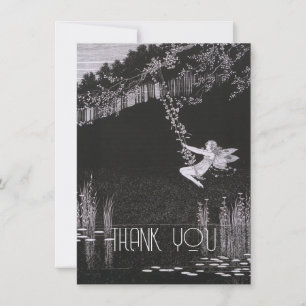  persoonlijke afbeelding, Retro Bedankkaart