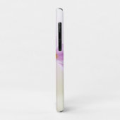 Persoonlijke afbeelding & Roze Bloem Waterverf Case-Mate iPhone Case (Achterkant/links)