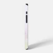 Persoonlijke afbeelding & Roze Bloem Waterverf iPhone Hoesje (Linkerkant)