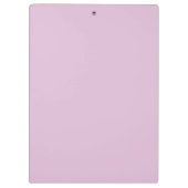 Persoonlijke afbeelding & Roze Bloem Waterverf Klembord (Achterkant)