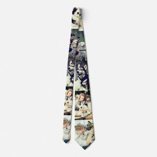 Persoonlijke afbeeldingen x5 stropdas (Achterkant)