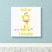 Persoonlijke Affirmatie Babykamer Decoratie | Gira (Insitu (Houten vloer))