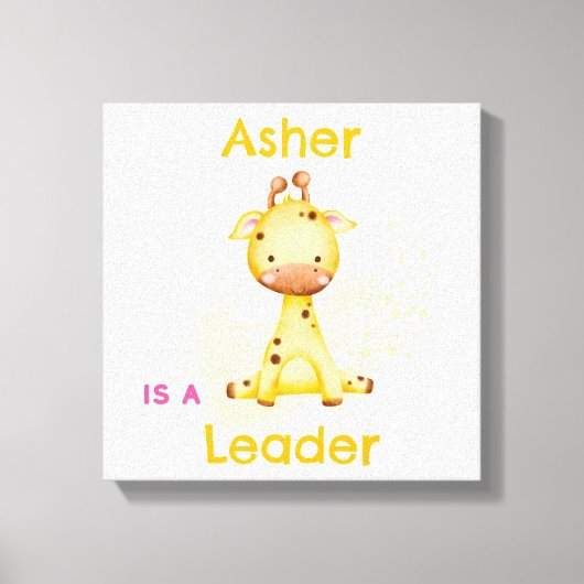 Persoonlijke Affirmatie Babykamer Decoratie | Gira (Voorkant)