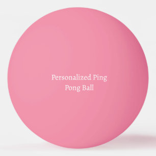 Persoonlijke Afmetingen 1,57" Glow Donker Roze Pingpongbal
