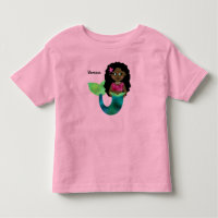 Persoonlijke Afro-Amerikaanse Zeemeermin Nepfolie