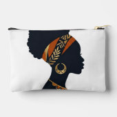 Persoonlijke Afrohemian Koningin Accessoiretas Etui (Achterkant)