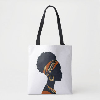Persoonlijke Afrohemian Queen Canvas Tote Bag