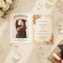 Persoonlijke Afstudeeraankondiging Fotokaart