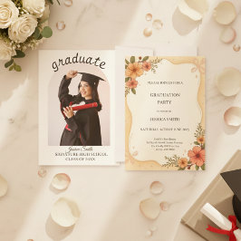Persoonlijke Afstudeeraankondiging Fotokaart Aankondiging