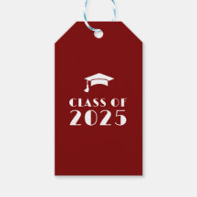 Persoonlijke afstudeerartikelen in bordeauxrood en