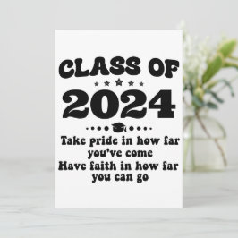 Persoonlijke afstudeercadeaus klas 2026 kaart