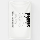 Persoonlijke Afstudeerceremonie Aangepaste Naam en Spandoek (Verticaal)