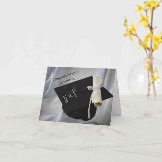 Persoonlijke afstudeerkaart kaart (Gele Bloem)