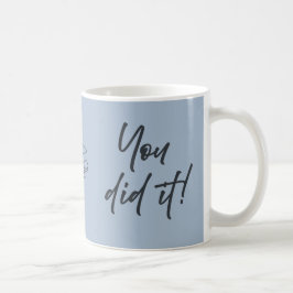 Persoonlijke afstudeermok - Elegante scriptstijl Koffiemok