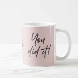 Persoonlijke afstudeermok – Elegante scriptstijl Koffiemok