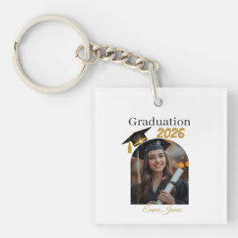 Persoonlijke afstudeersleutelhanger cadeau sleutelhanger